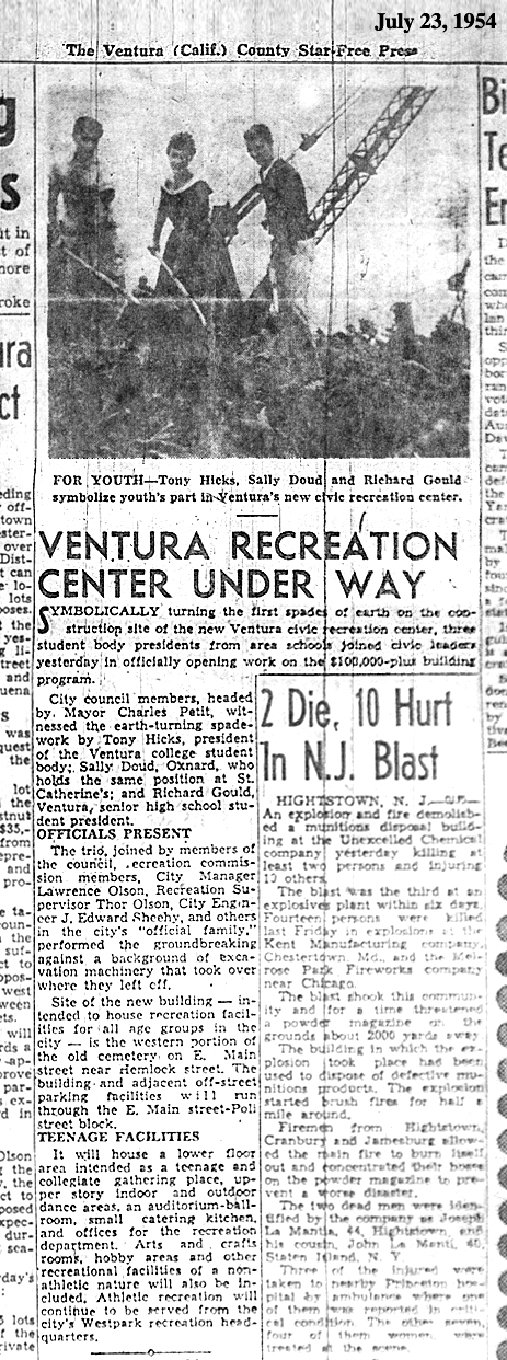 Youth Center 1954