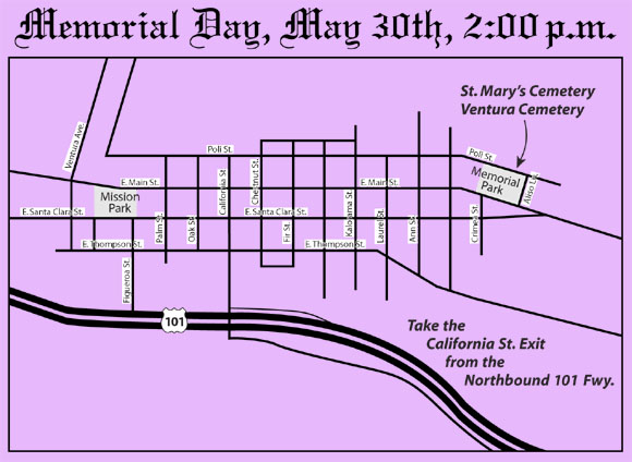 Mem Day route